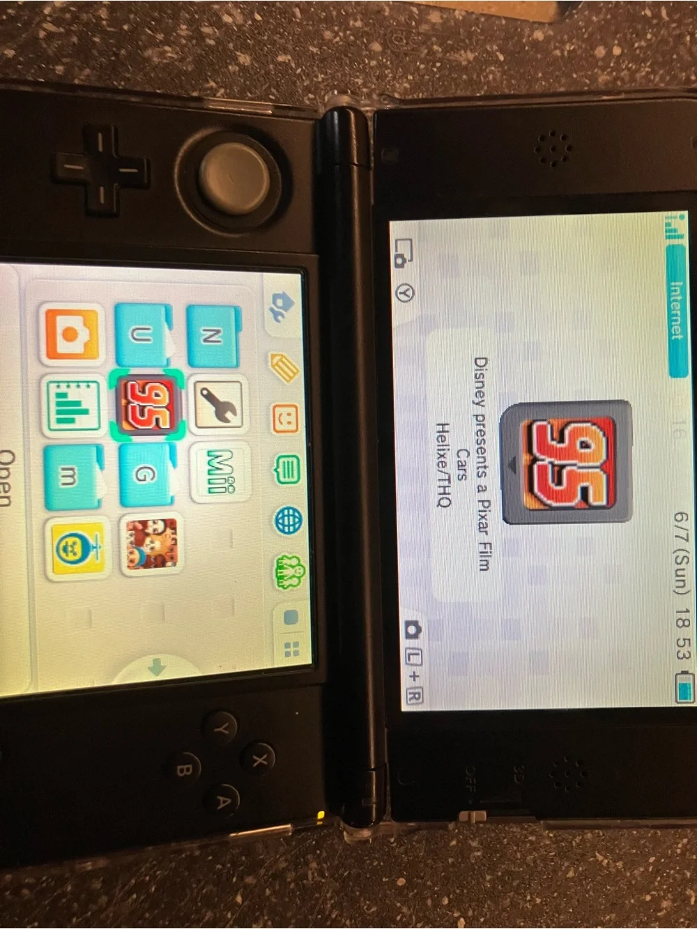 Nintendo 3DS XL LL modded